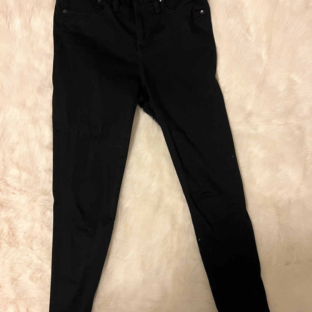 J. Crew Black Skinny Pants